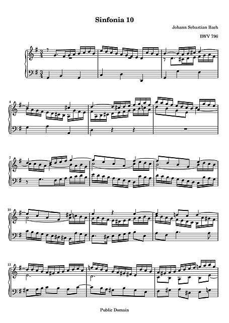 Miniatura de partitura