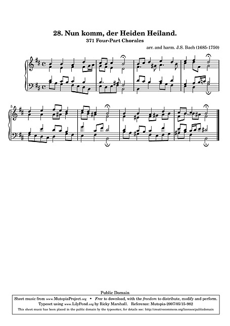 Miniatura de partitura