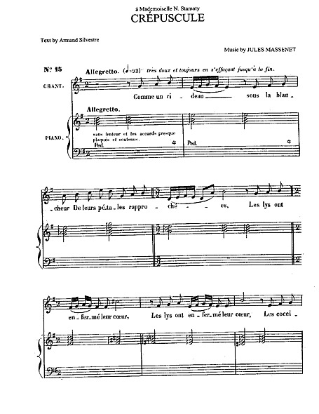 Miniatura de partitura