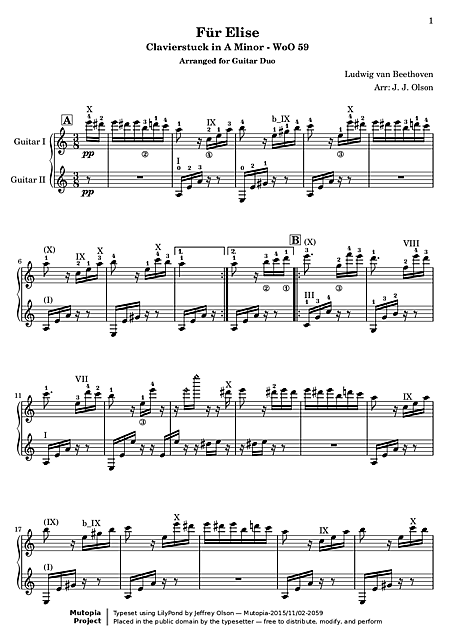 Miniatura de partitura