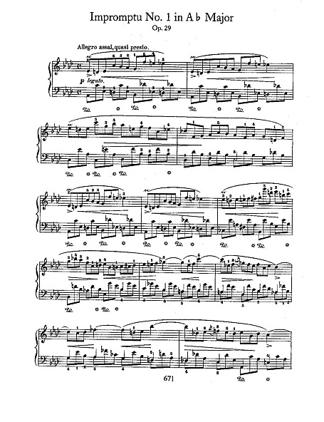 Miniatura de partitura