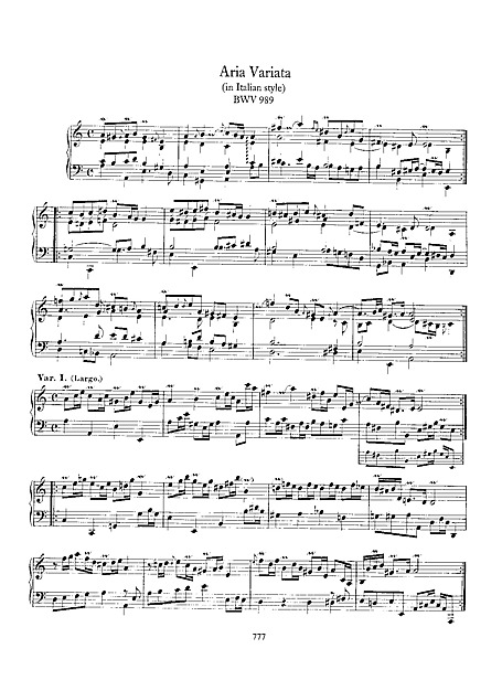 Miniatura de partitura