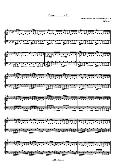 instructor Crítico insertar Prelude and Fugue No. 2 Prelude - Clavecín, Piano - Partituras - Cantorion, partituras y páginas musicales gratis instructor Crítico insertar Prelude and Fugue No. 2 Prelude - Clavecín, Piano - Partituras - Cantorion, partituras y páginas musicales gratis