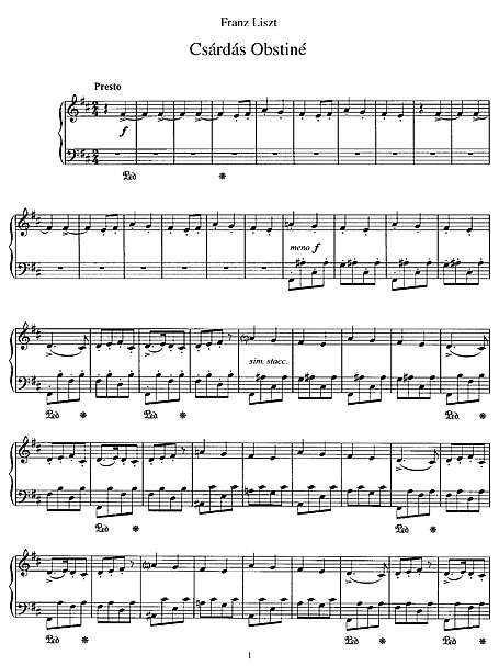 Miniatura de la partitura