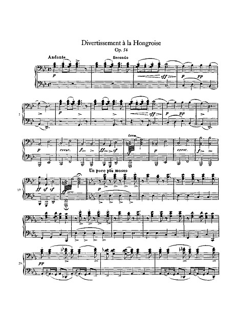 Miniatura di partitura