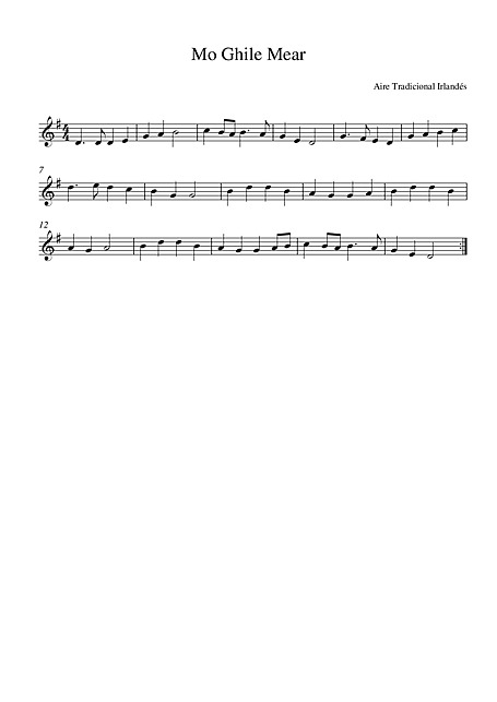 Miniatura de partitura