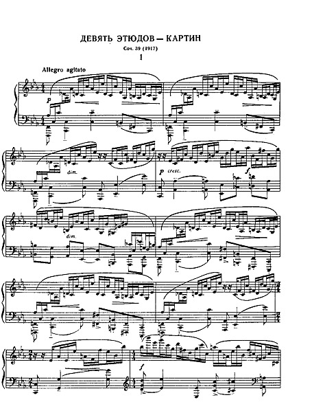 Morceaux de Fantaisie Op.3/Etudes-Tableaux Op.33/+ 