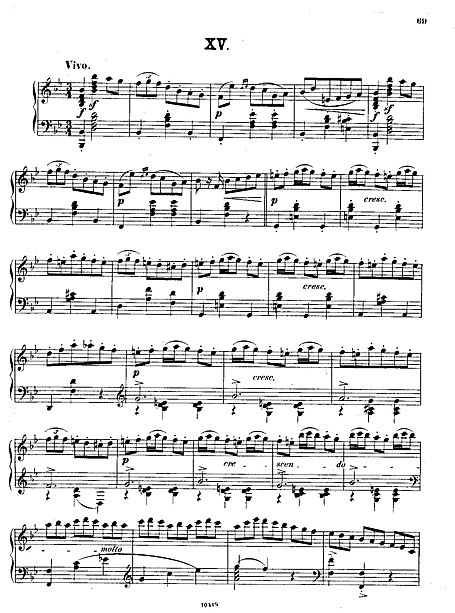 Miniatura de partitura