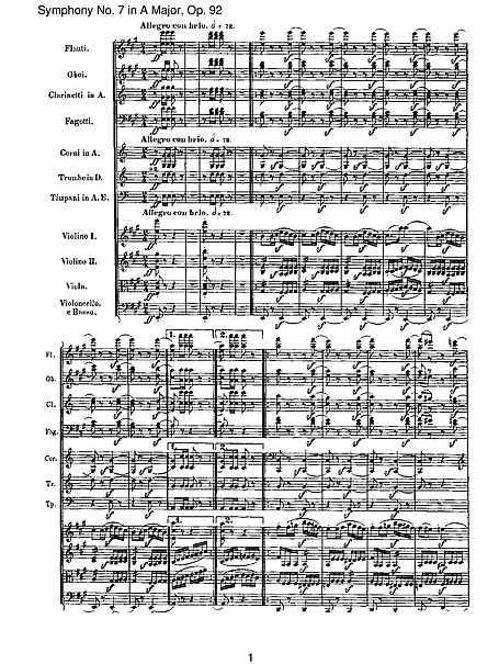 Miniatura di partitura