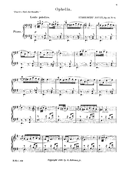 Miniatura de partitura