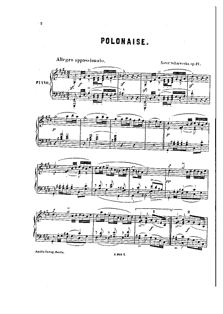 Miniatura di partitura