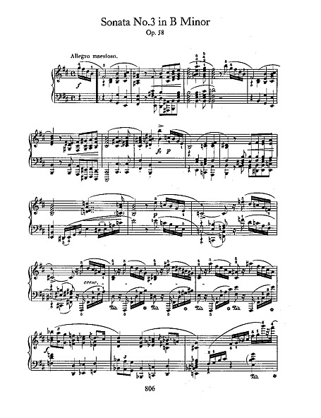 Miniatura di partitura