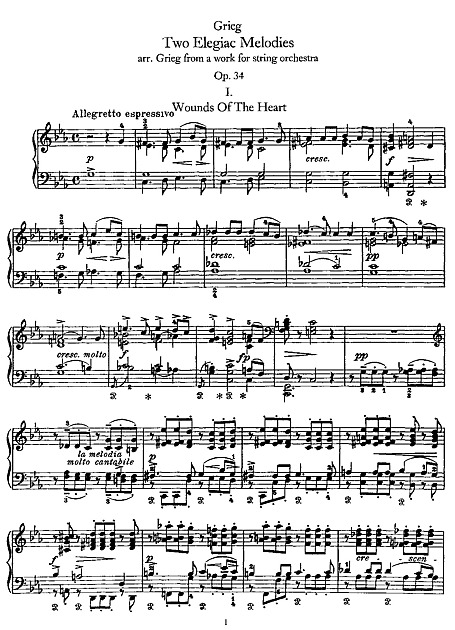 Miniatura de partitura