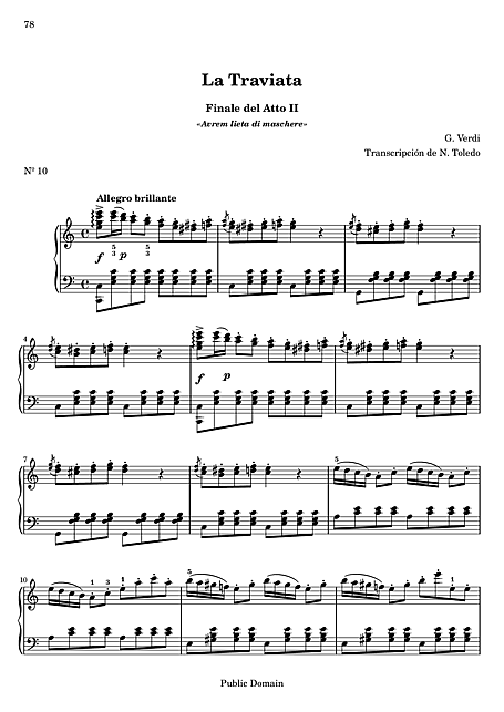 Miniatura de partitura