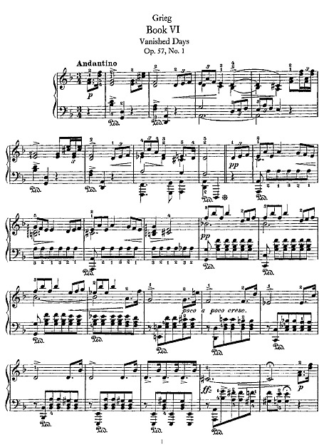 Miniatura de partitura