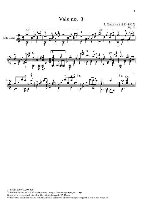 Miniatura di partitura