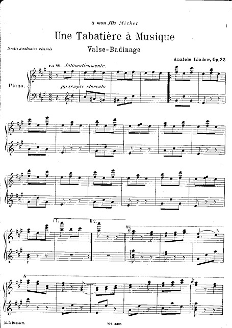 Miniatura di partitura