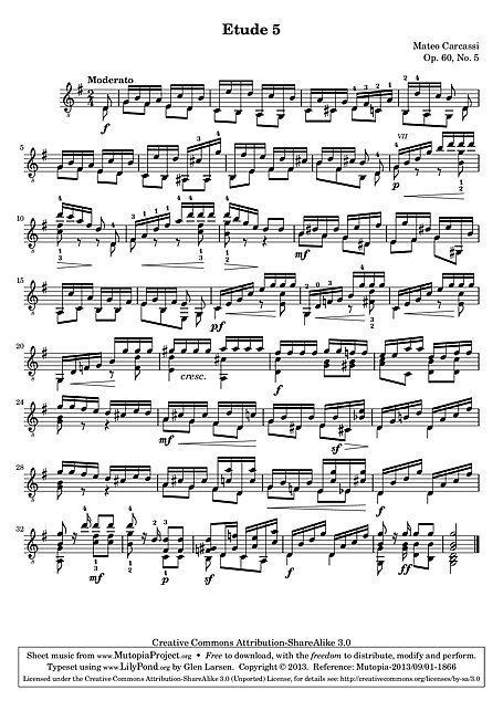 Miniatura de partitura