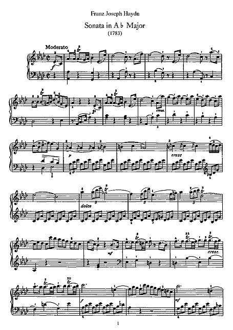 Sonata No. 35 All movements - Piano - Partituras - Cantorion, partituras y  páginas musicales gratis