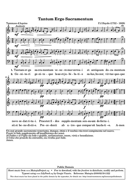 Miniatura di partitura