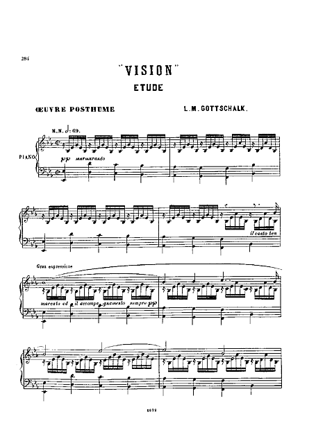 Miniatura de la partitura