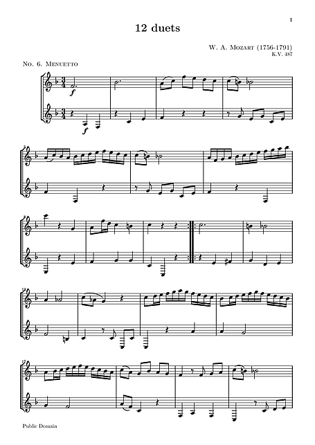 Miniatura de la partitura