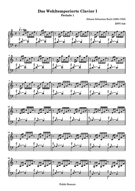 sabor dulce Noroeste Gorrión Prelude and Fugue No. 1 Prelude - Clavecín, Piano - Partituras - Cantorion, partituras y páginas musicales gratis sabor dulce Noroeste Gorrión Prelude and Fugue No. 1 Prelude - Clavecín, Piano - Partituras - Cantorion, partituras y páginas musicales gratis