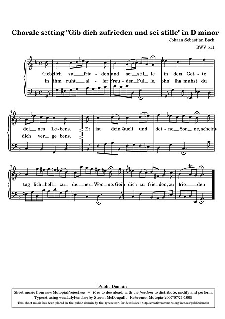 Miniatura de partitura