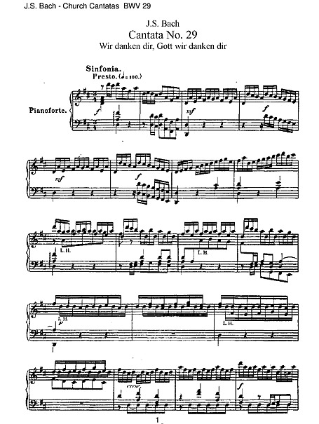 Miniatura de la partitura