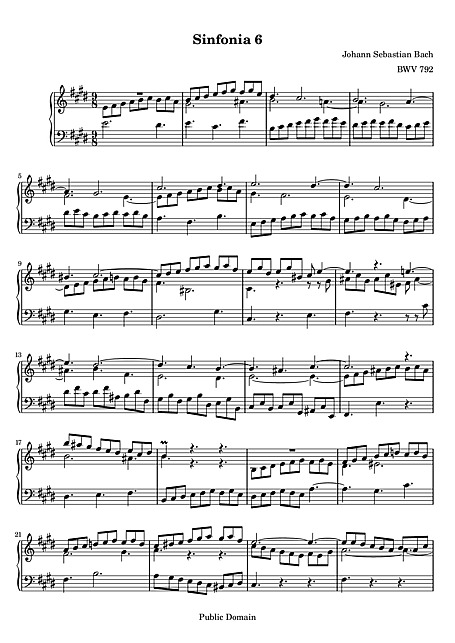 Miniatura di partitura