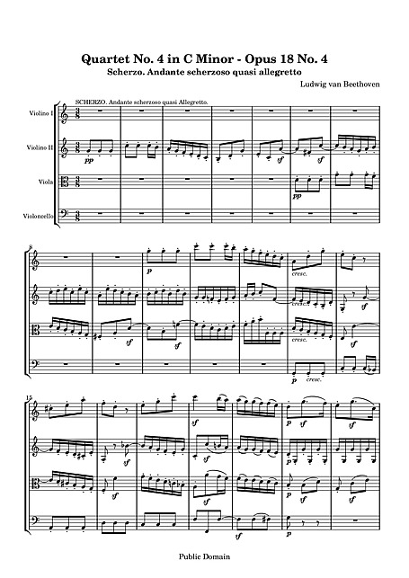 Miniatura de partitura