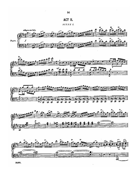 Miniatura de partitura