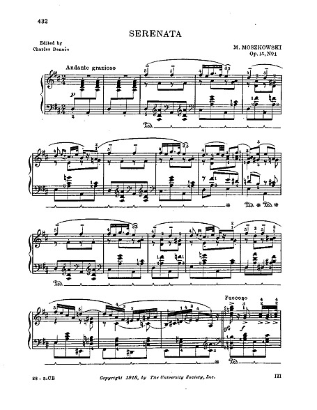 Miniatura de partitura