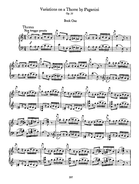 Miniatura di partitura