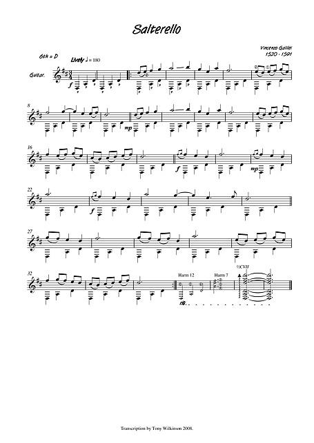 Miniatura de partitura