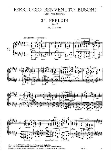 Miniatura di partitura