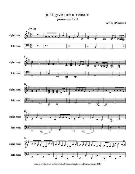 Renunciar crisantemo Residuos just give me a reason - Sheet music - Cantorion - Free sheet music, free scores Renunciar crisantemo Residuos just give me a reason - Sheet music - Cantorion - Free sheet music, free scores