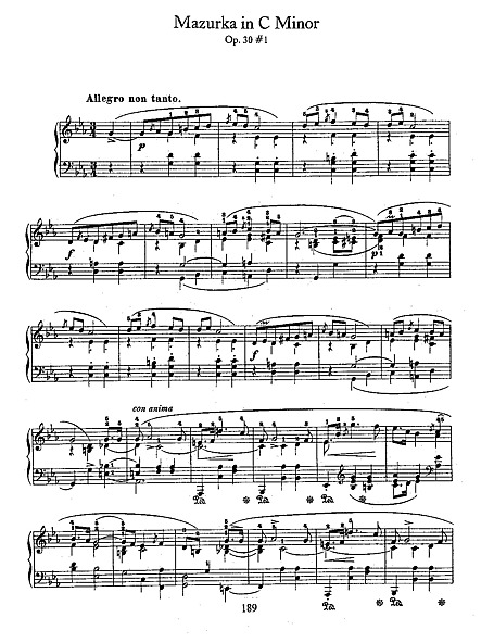 Miniatura di partitura