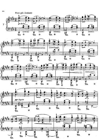 Miniatura de partitura