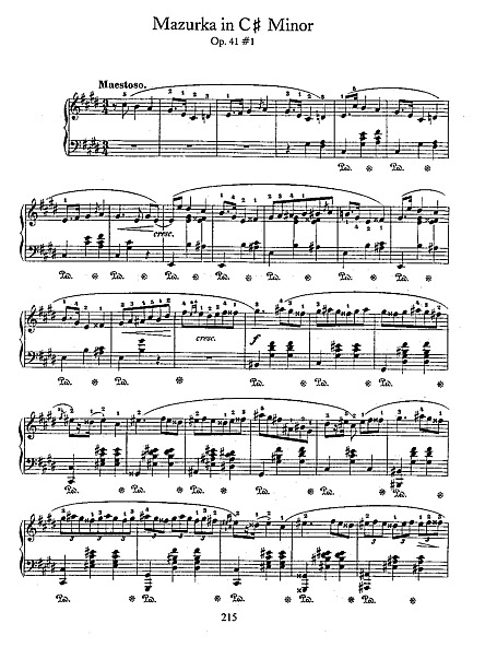 Miniatura de partitura