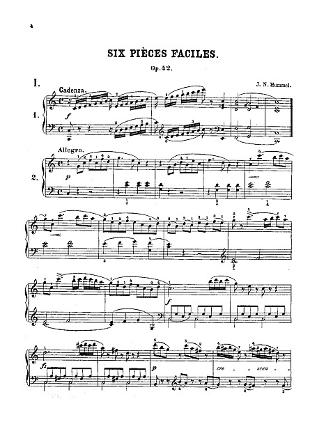 Miniatura de la partitura