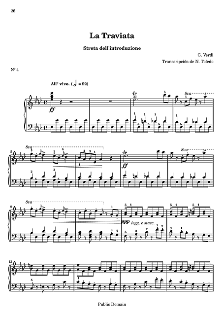 Miniatura de partitura