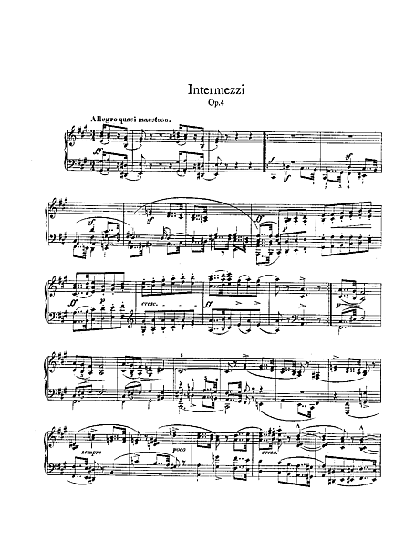 Miniatura de partitura