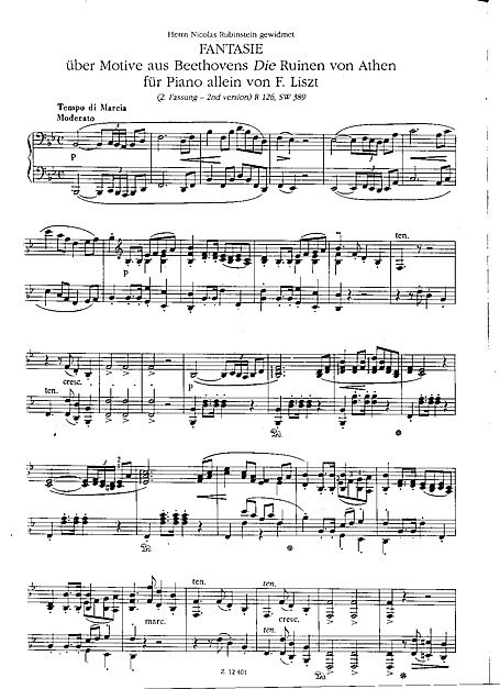 Miniatura de partitura