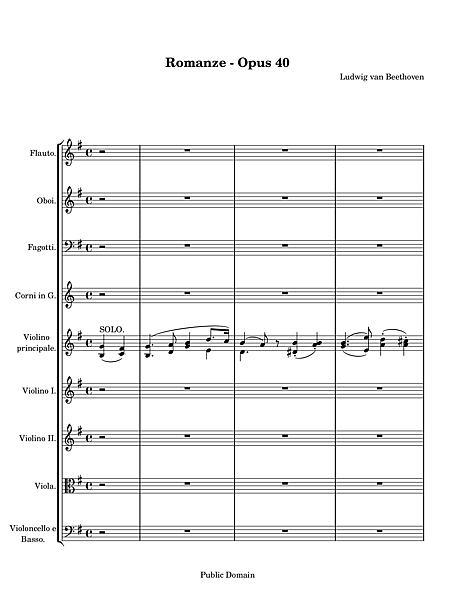 Miniatura de la partitura