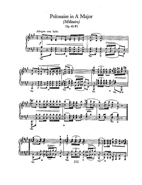 Miniatura de partitura