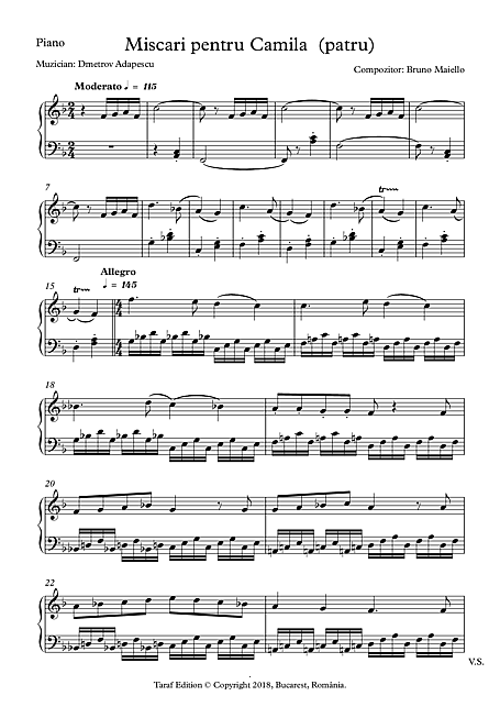 Miniatura de partitura