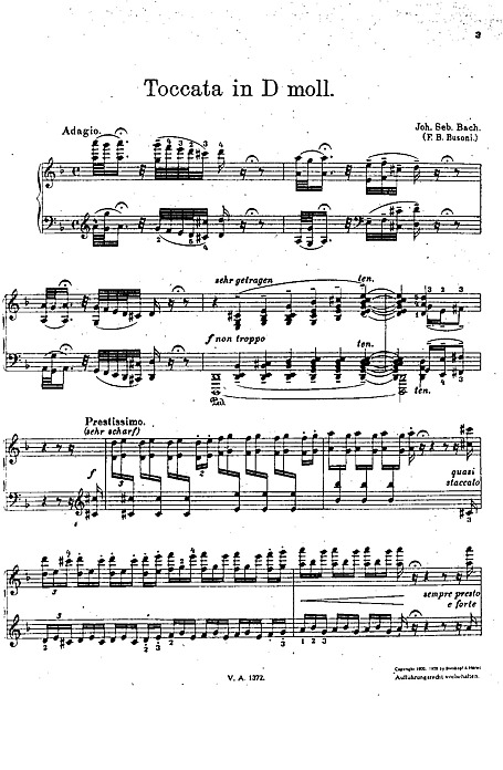 Miniatura di partitura