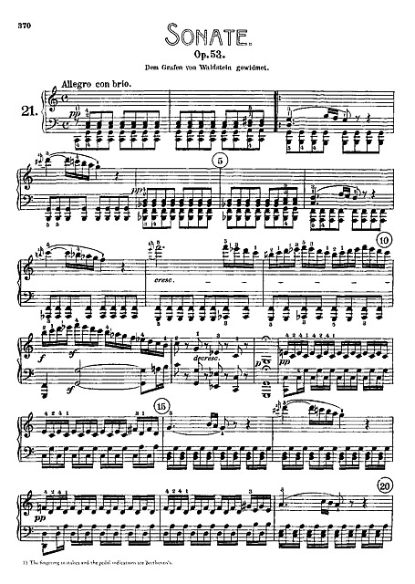 Miniatura de partitura