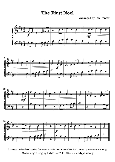 the first noel sheet music satb